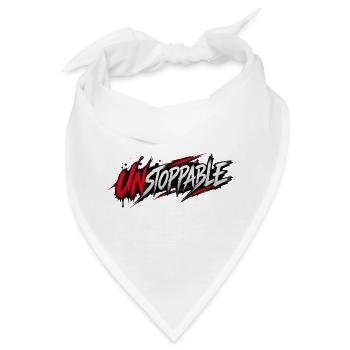 Unaufhaltsamer kühner Pinsel - Bandana - Weiß - Vorne