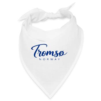 Tromso - Norway - Norwegen - Norge - Bandana - Weiß - Vorne