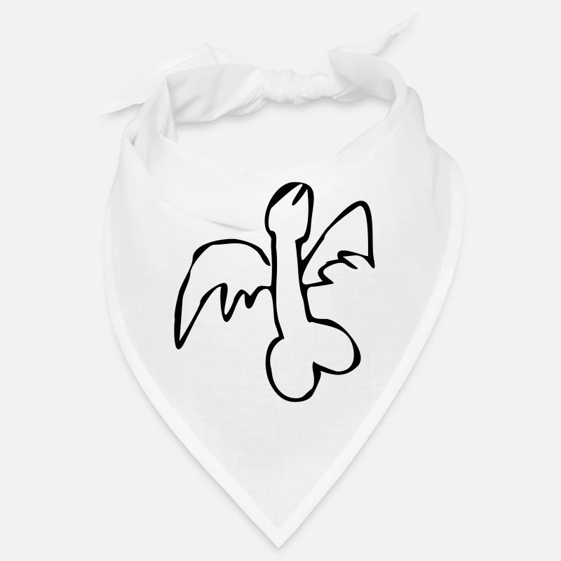 flying flying penis cock exit-shirt Bandana