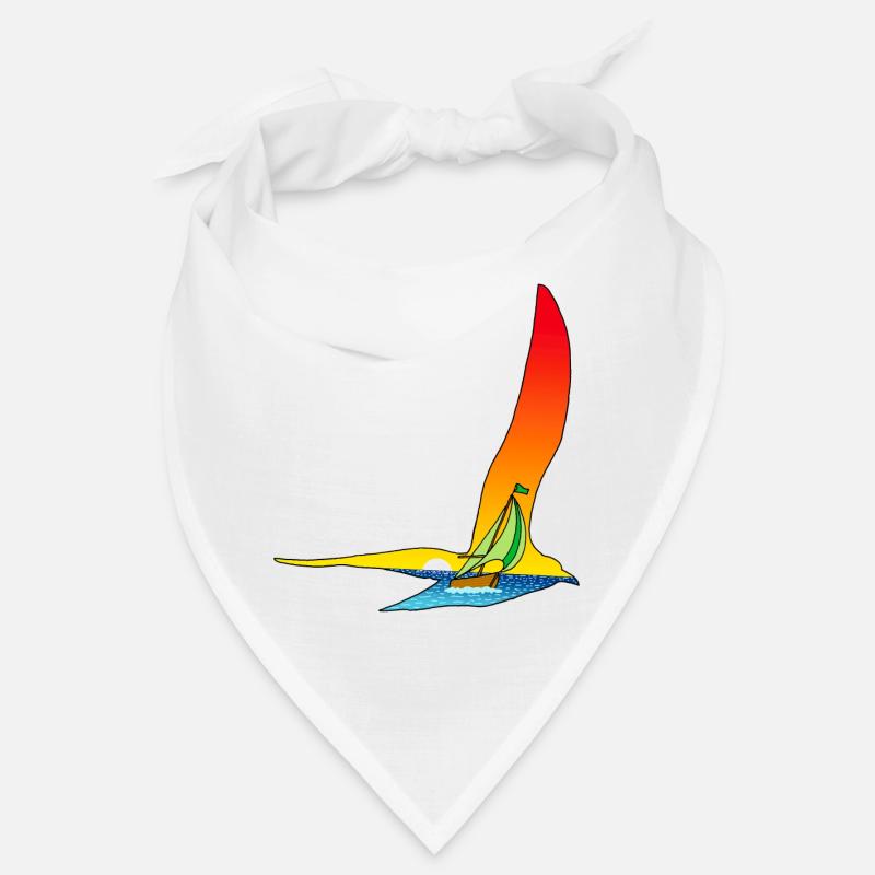 Voyage d'un oiseau et d'un bateau Bandana