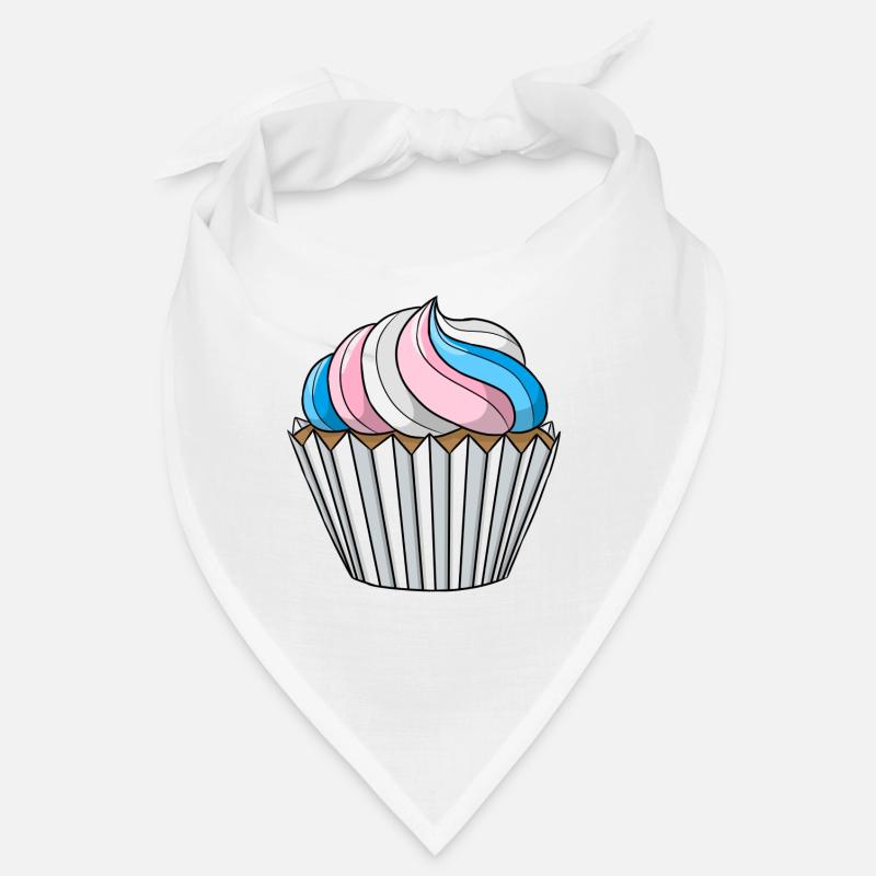Transgender Pride Cupcake Bandana