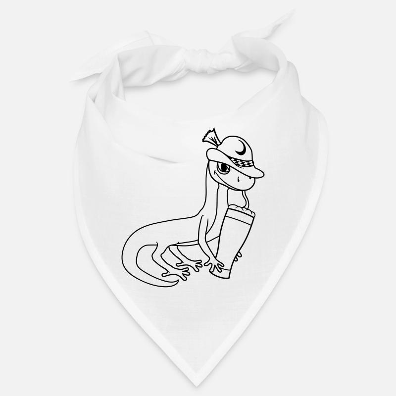 gecko lizard beer bavaria alcohol sau Bandana