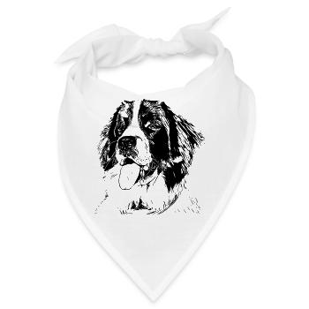 Landseer - Bandana - Weiß - Vorne