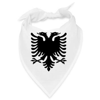 albania_2019 - Bandana - Weiß - Vorne