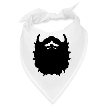 Bart - Bandana - Weiß - Vorne