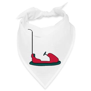 Autoscooter - Bandana - Weiß - Vorne