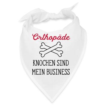 orthopäde - Bandana - Weiß - Vorne