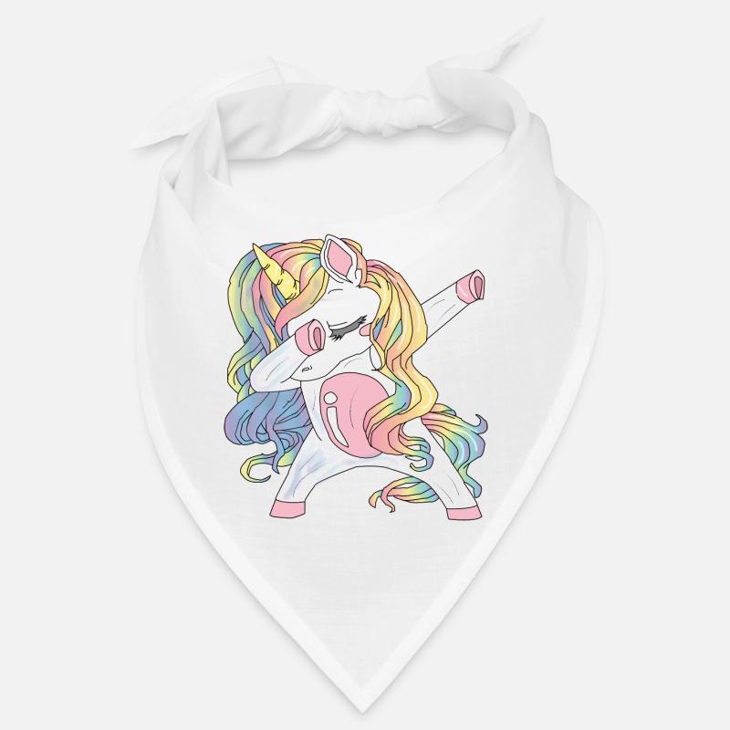 Dabbing Einhorn Geschenk Bandana