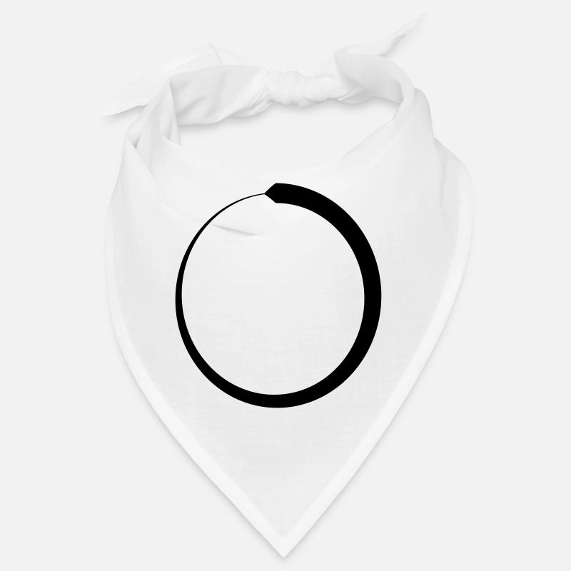 Schwarzer Kreis Bandana
