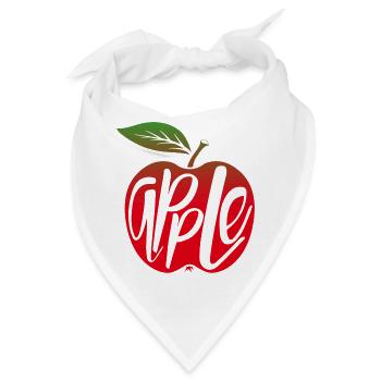 Apple - Bandana - Weiß - Vorne
