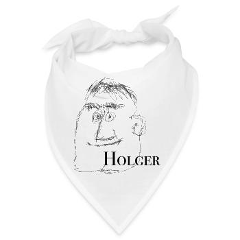Holger - Bandana - Weiß - Vorne
