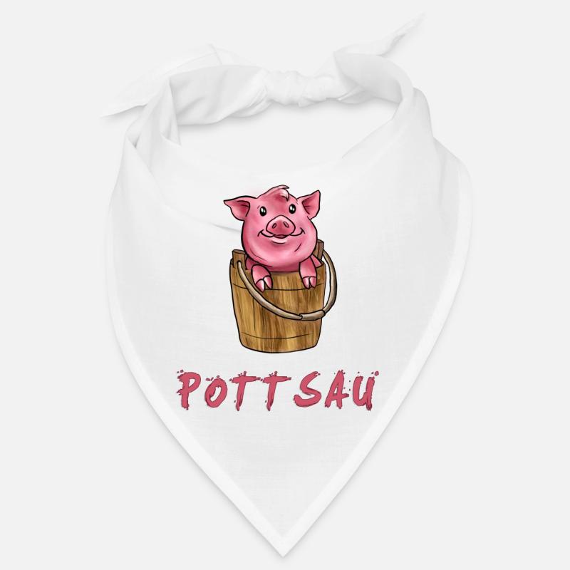 Pottsau - Bandana - Weiß