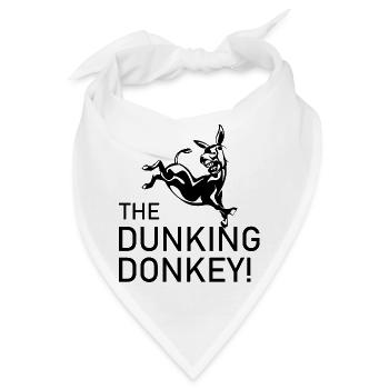 Donkey Esel - Bandana - Weiß - Vorne