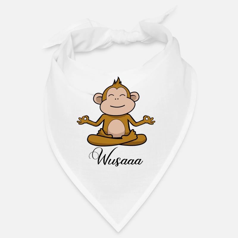 Auszeit Durchatmen Wusaaa Affe Bandana