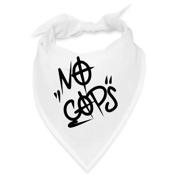 No Cops - Bandana - Weiß - Vorne