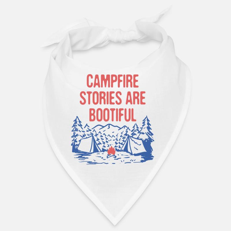 Campfire Stories are BOOtiful Camping Positivity Bandana