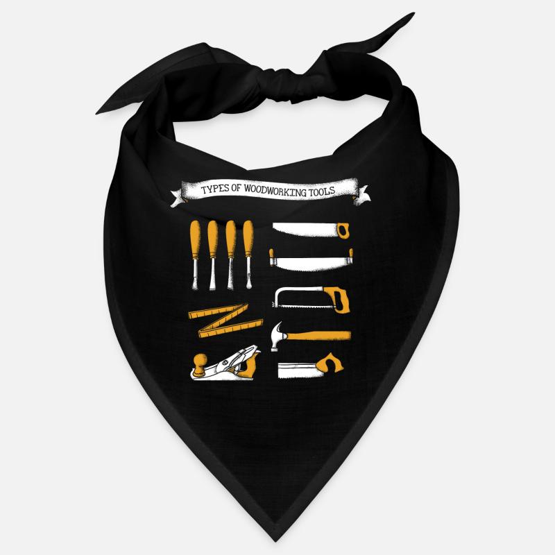 Types d’outils de travail du bois Bandana