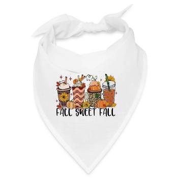 Herbst Süßer Herbst - Bandana - Weiß - Vorne