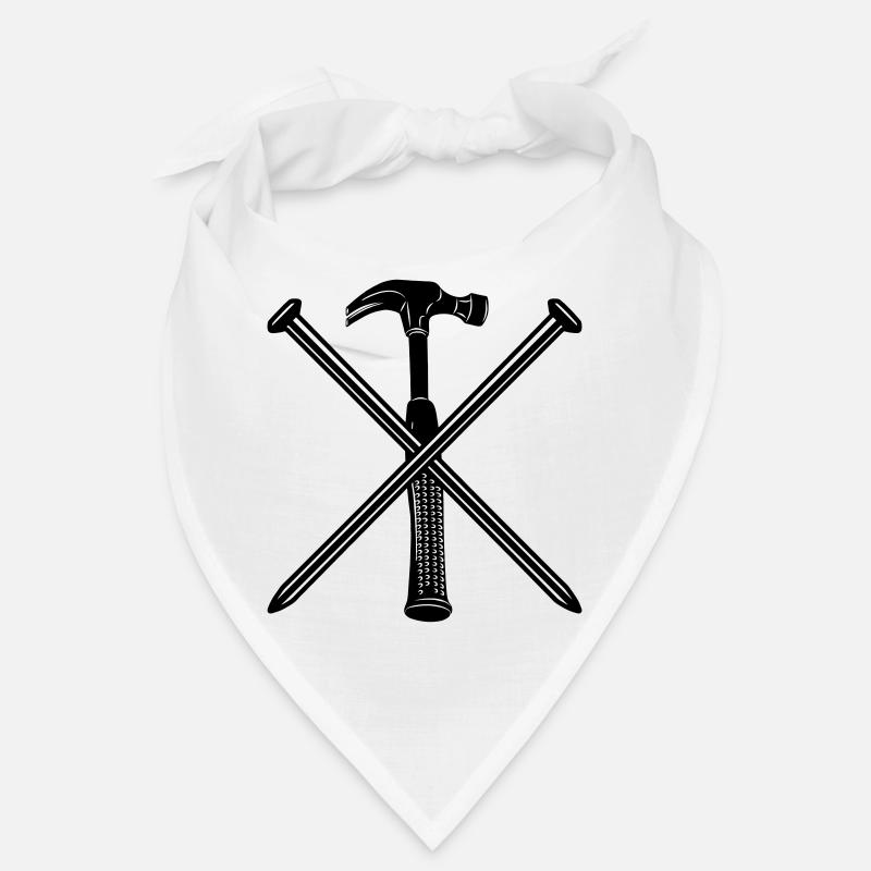 Hammer und Nägel Bandana