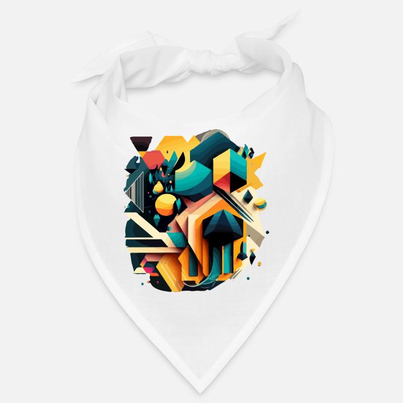 Abstract geometry Bandana