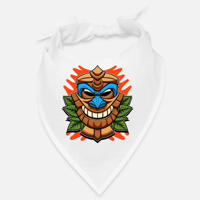 Tiki Statue Bandana