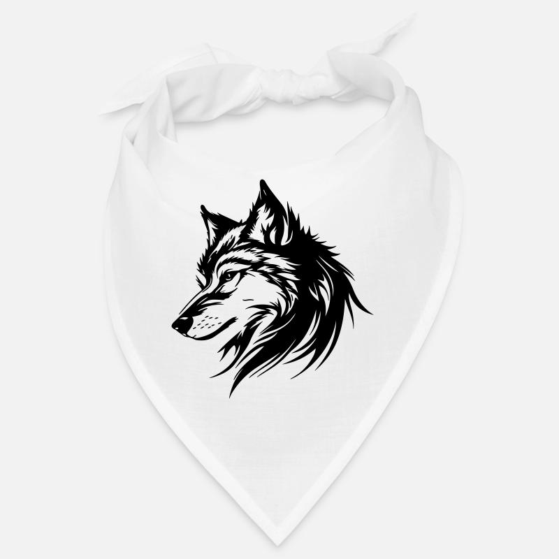 Wolf Silhouette Bandana