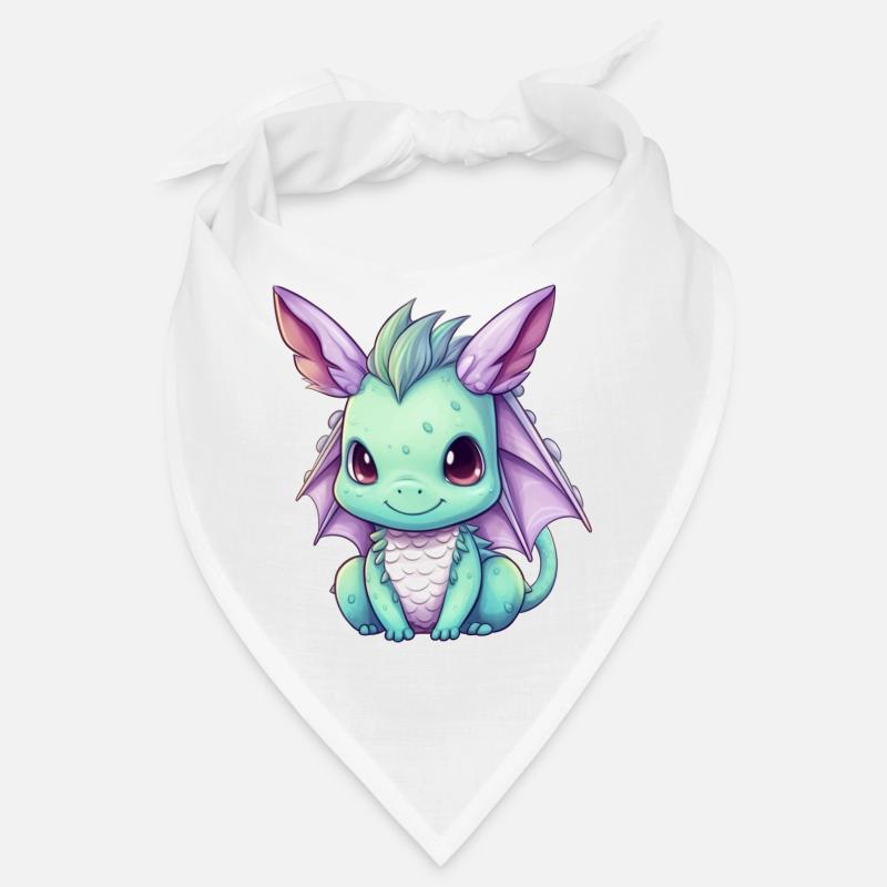 Dragon Kawaii Dessin Bandana