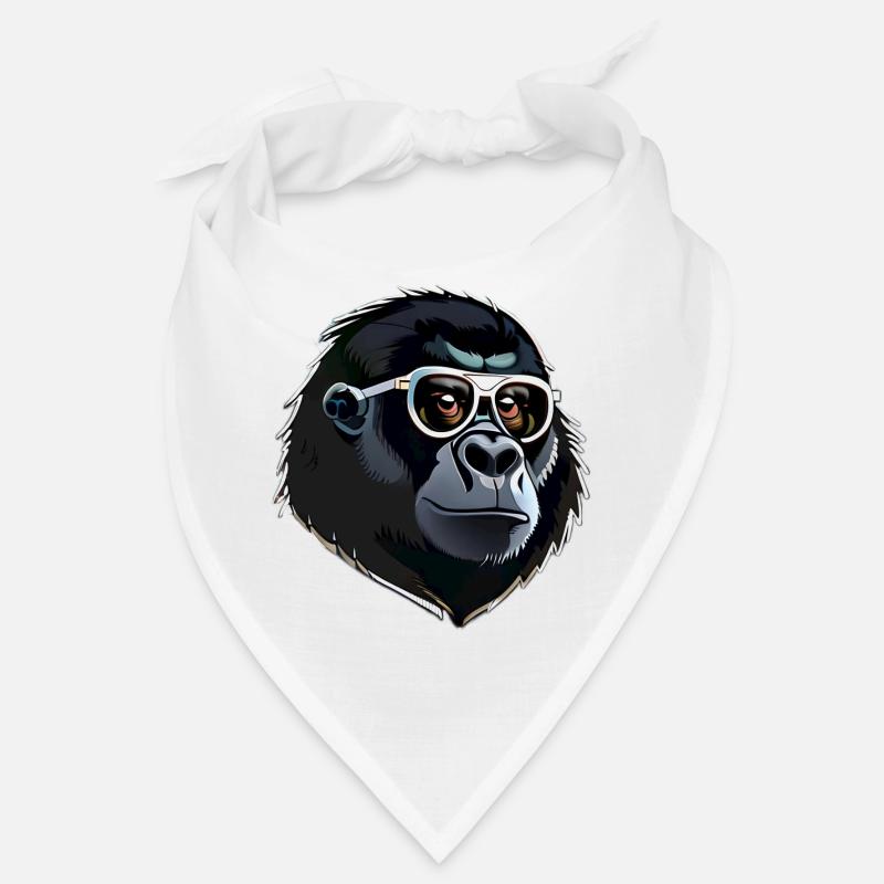 Tête de gorille Bandana