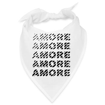 AMORE - Bandana - Weiß - Vorne