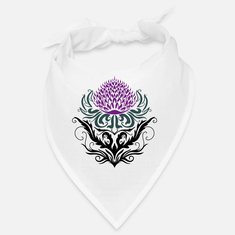 Distel lila Thistle Bandana