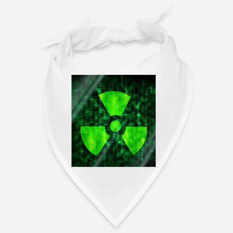 Cybersecurity Warning Icon Bandana
