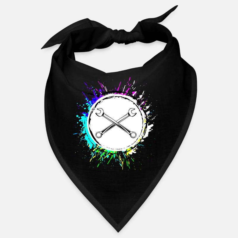 Outil Symbole de clé à molette Bandana