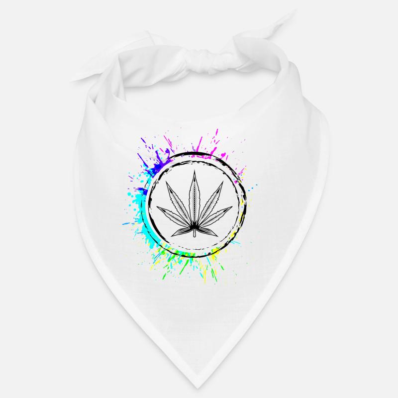 Hemp Leaf Symbol Cannabis Bandana