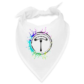 Bratwurst Wurst - Bandana - Weiß - Vorne