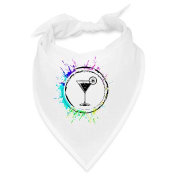 Tequilla Alkohol - Bandana - Weiß - Vorne