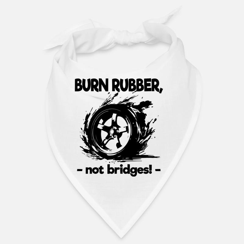 Burn Rubber Burnout Auto Tuning Voiture Drifting Drift Bandana