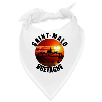 Heiliger Malo - Bandana - Weiß - Vorne