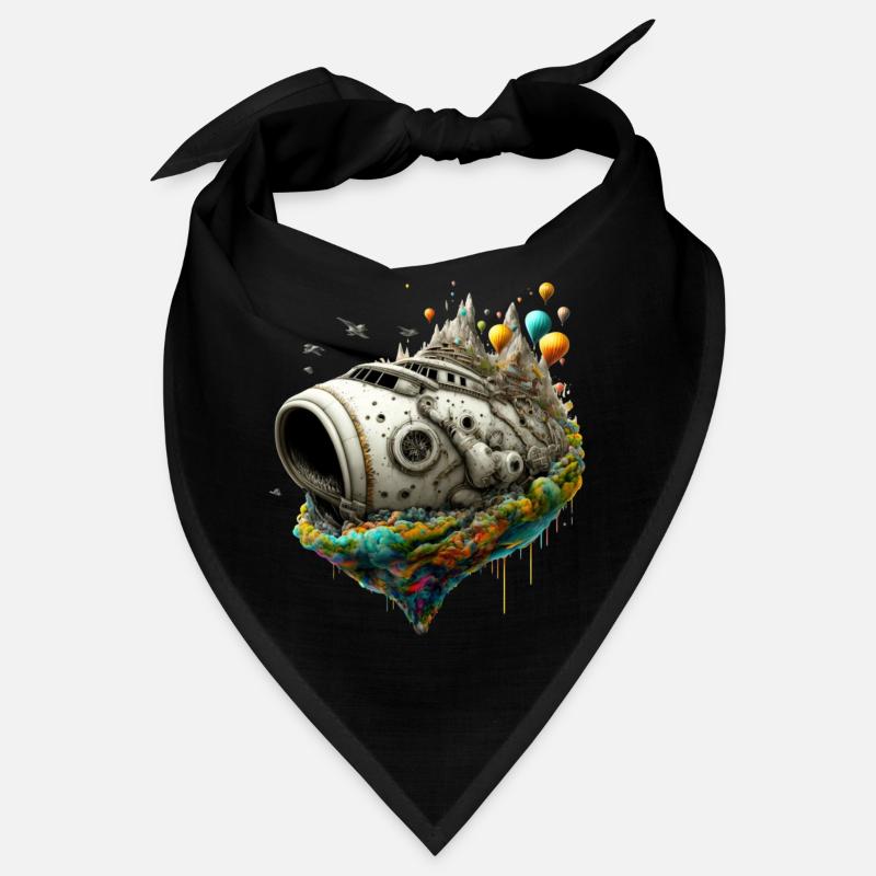 Micro World - Schiff Bandana