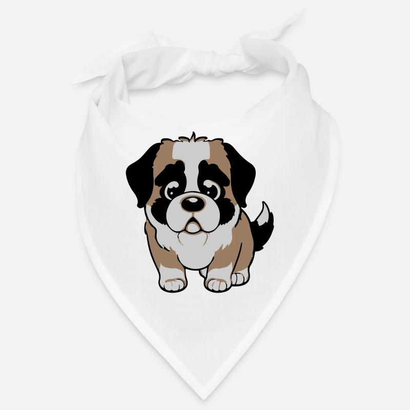 Chien Saint-Bernard Bandana