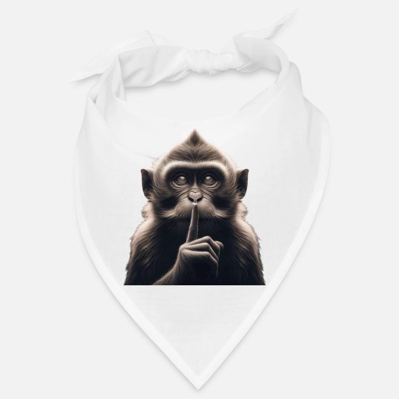 A Silent Monkey Bandana