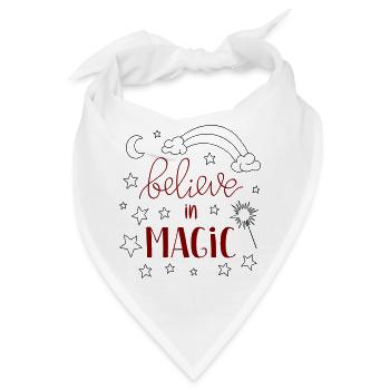 believe in Magic - Bandana - Weiß - Vorne