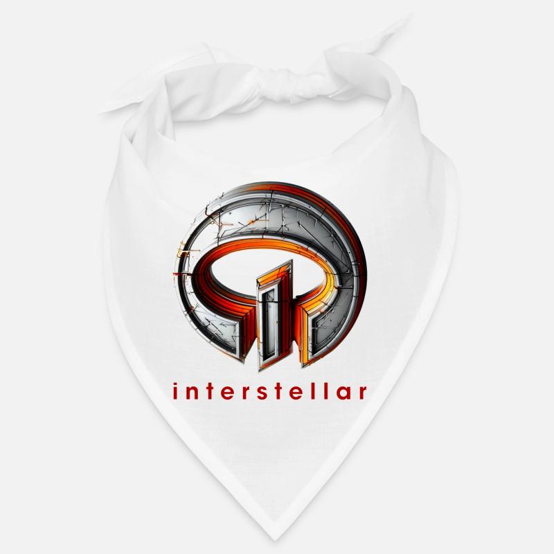 interstellar symbol design von 74elements - Bandana - Weiß