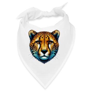 Gepard - Bandana - Weiß - Vorne