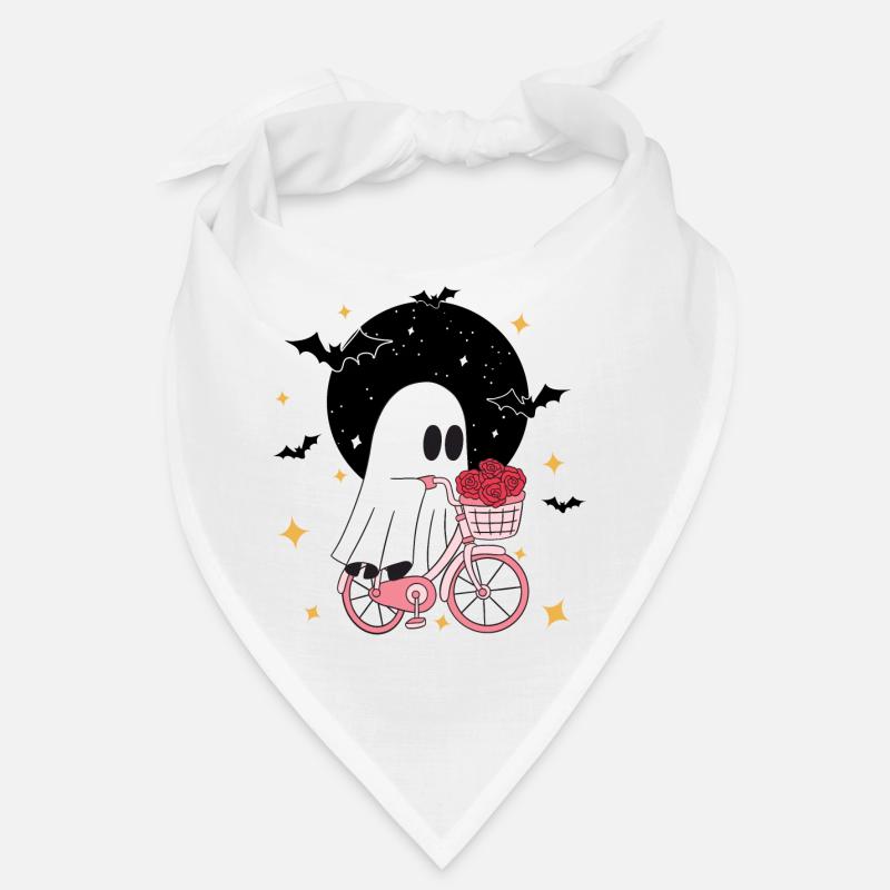 Mignon Ghost Biking Halloween Bandana