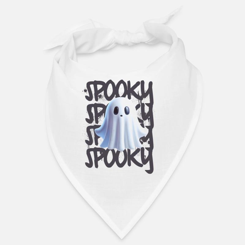 Spooky Ghost Geist Halloween Bandana