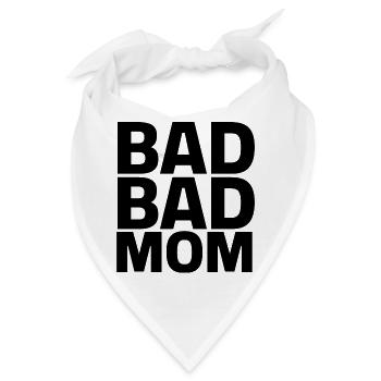 BAD BAD MOM - Bandana - Weiß - Vorne