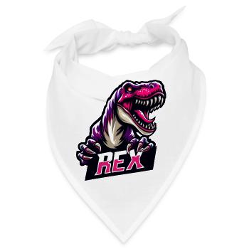 Dino Rex - Bandana - Weiß - Vorne