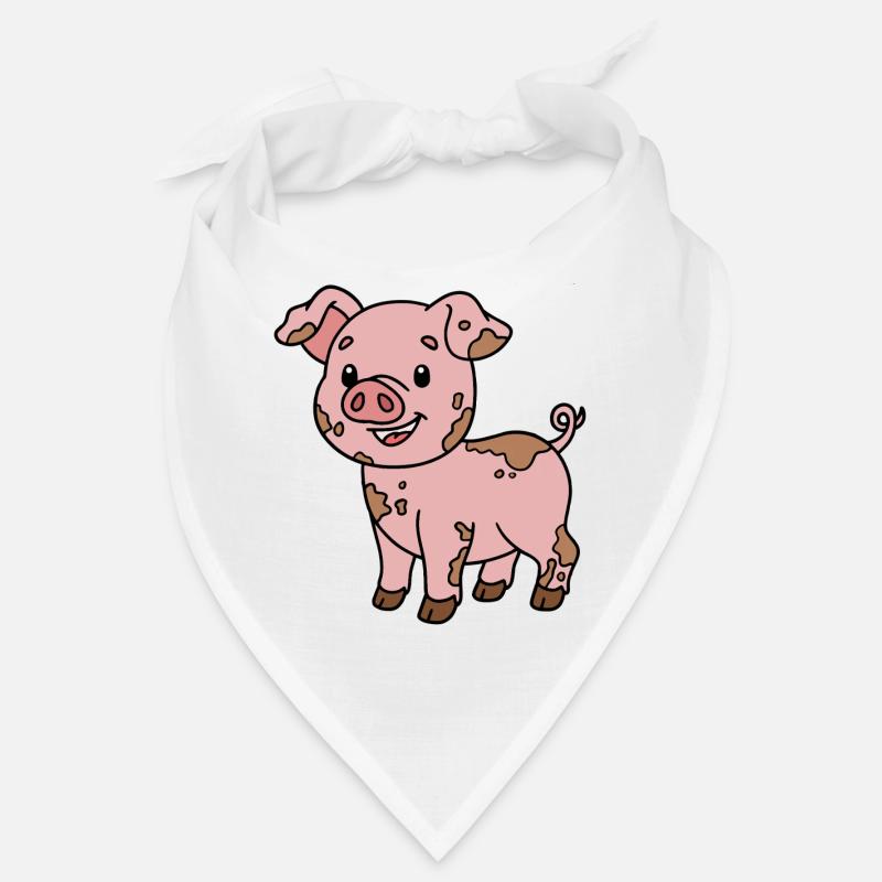 Schwein Bandana