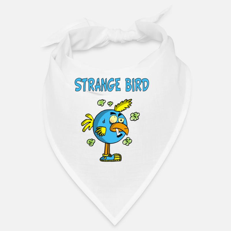 Strange Blue Bird Bandana