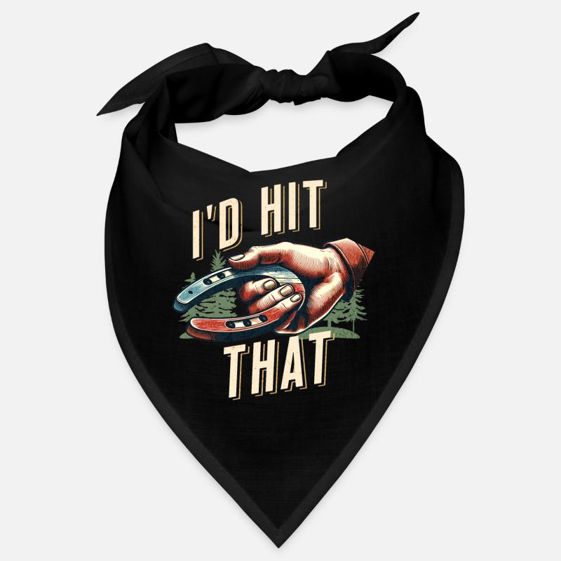 Horseshoe Throwing Horseshoe Pitching Bandana
